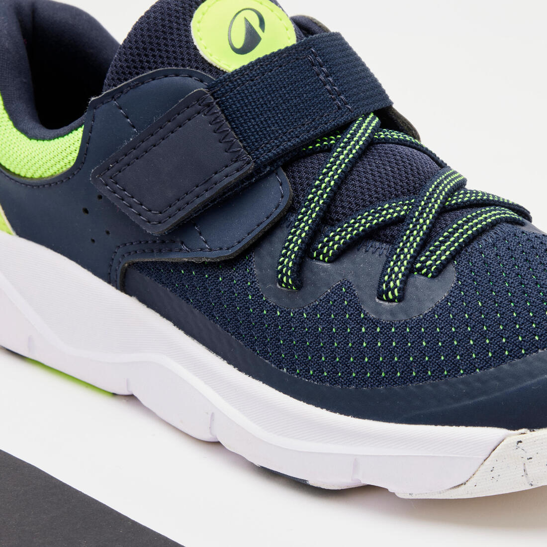Kids' Lightweight Rip-Tab and Elasticated Laces Shoes Playful Fast - Image 9