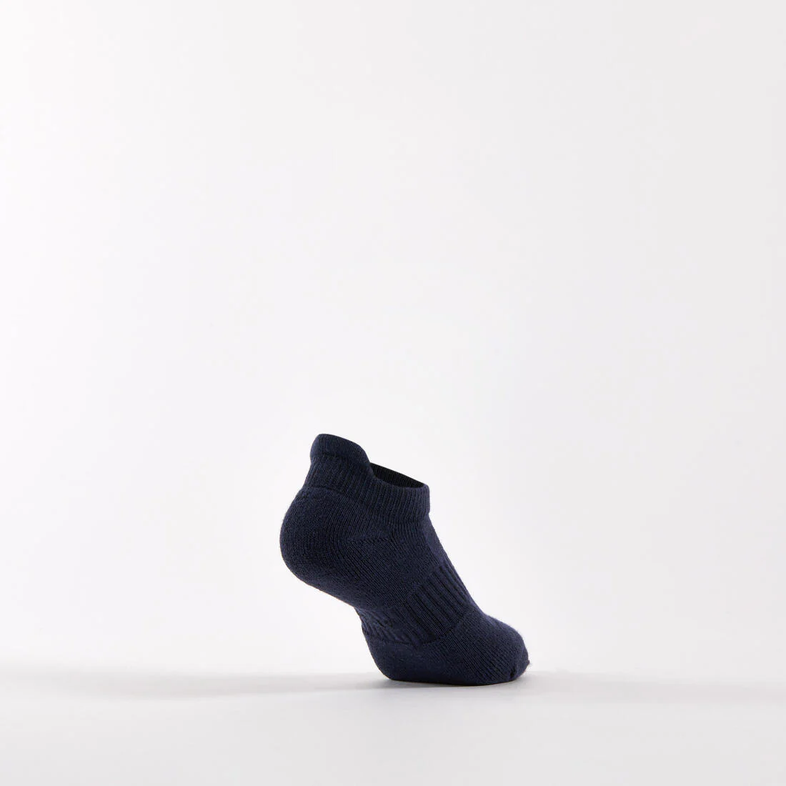 Kids' Low Socks Tri-Pack RS 500 - White/White/Black - Image 3