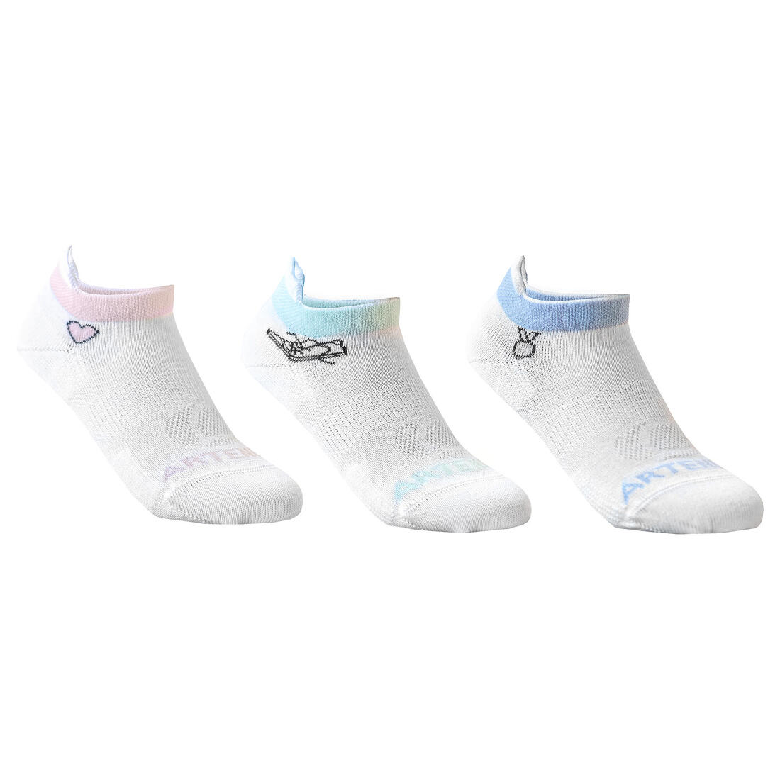Kids' Low Sports Socks Tri-Pack RS 160 - Image 116