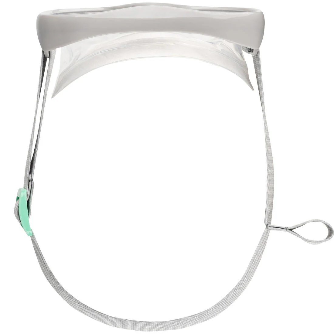 Kids’ mask and snorkel snorkelling kit 100, grey - Image 6