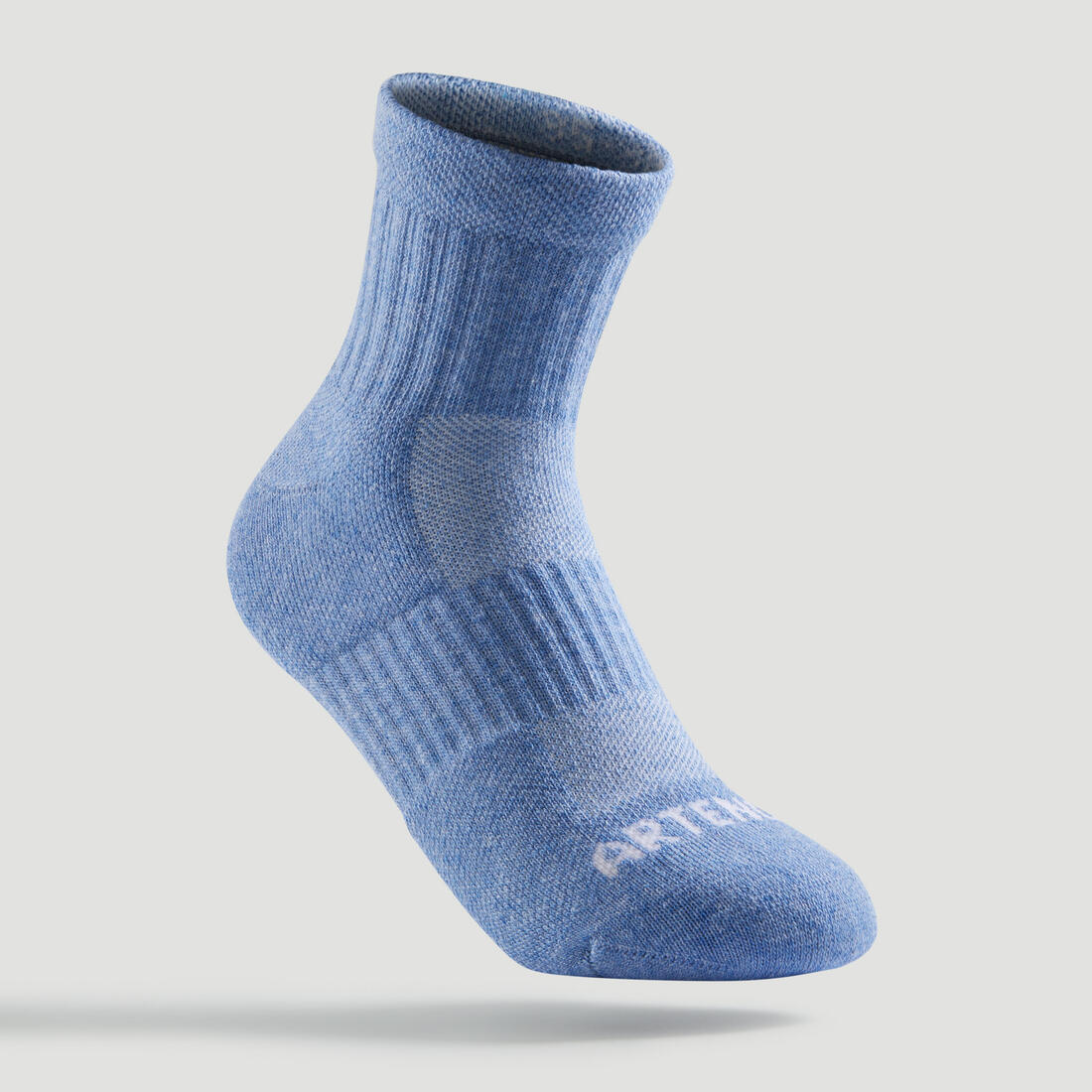 Kids' Mid-High Sports Socks Tri-Pack RS 500 - Image 23