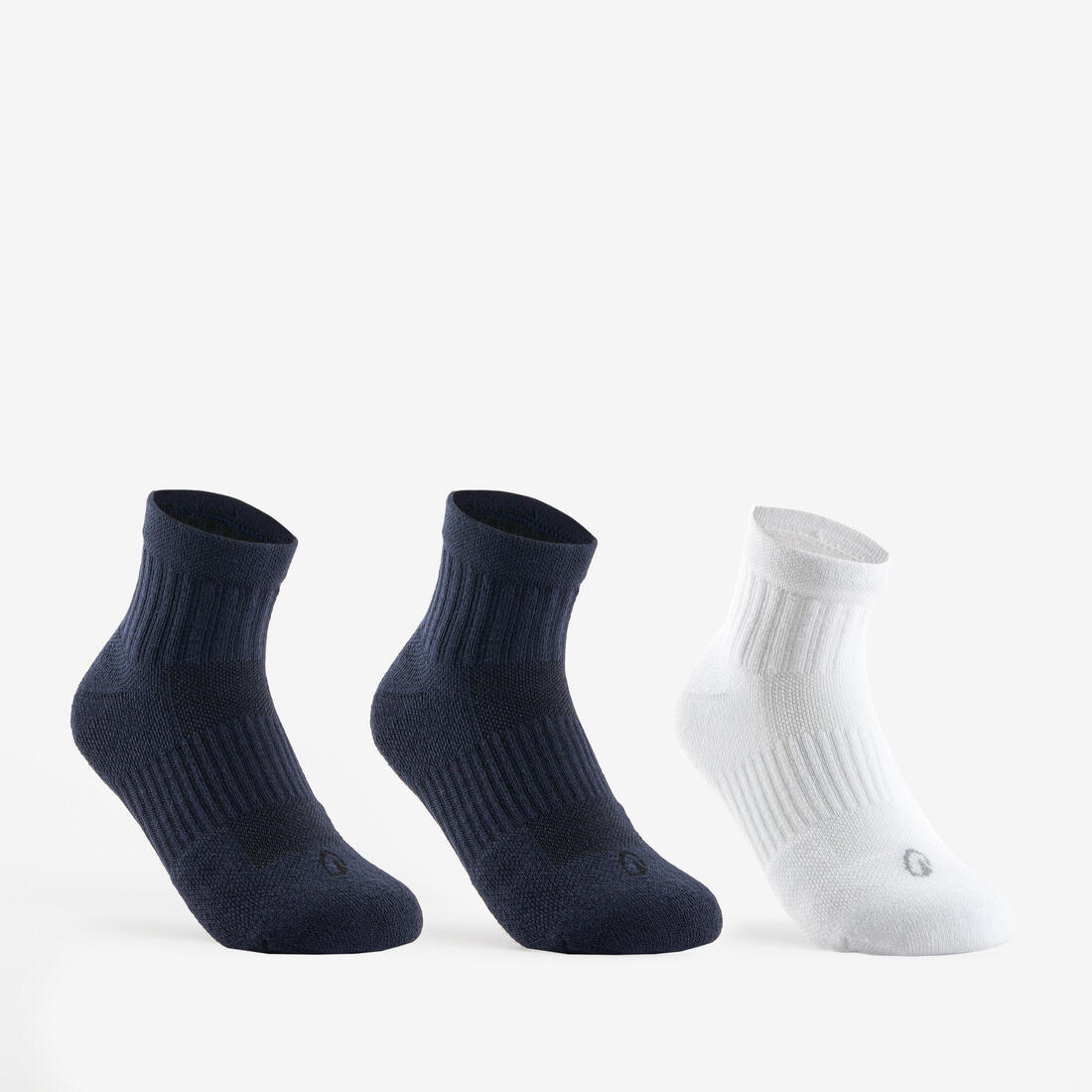 Kids' Mid-High Sports Socks Tri-Pack RS 500 - Image 3
