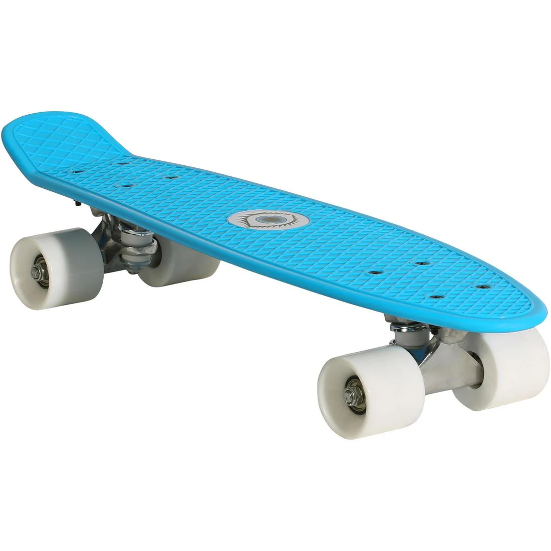 Kids' Mini Plastic Skateboard Play 500 - Blue - Image 2