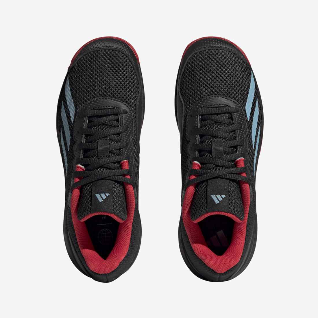 Kids' Multicourt Tennis Shoes Courtflash - Black - Image 7
