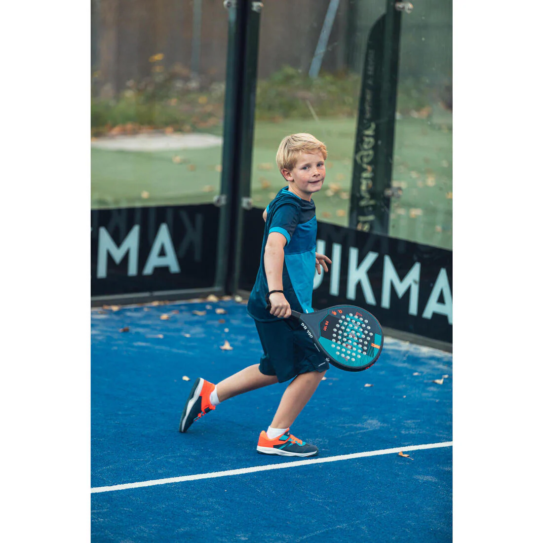 Kids' Padel Shoes PS 190 - Blue/Red - Image 14