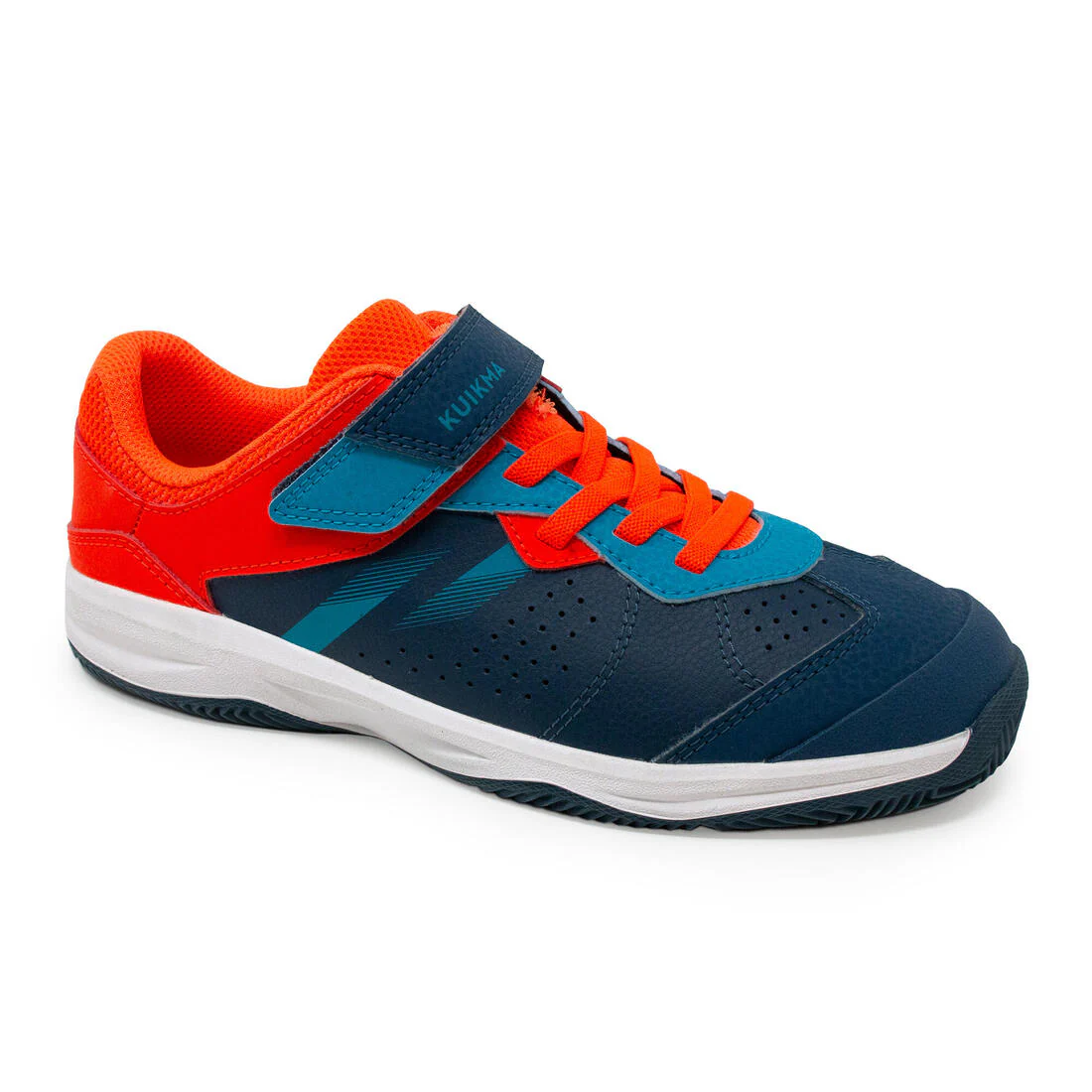 Kids' Padel Shoes PS 190 - Blue/Red - Image 3