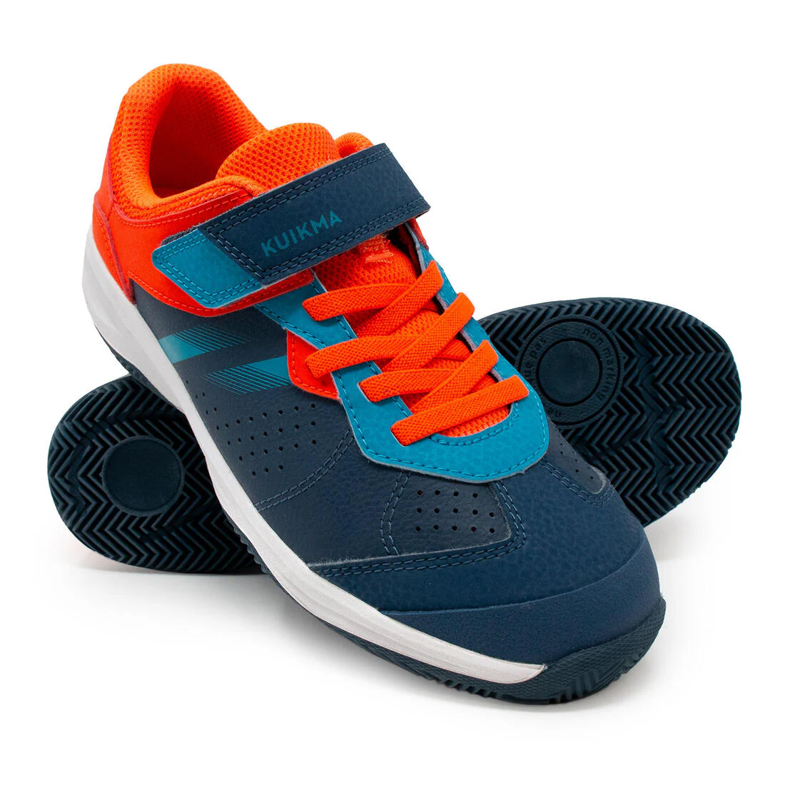 Kids' Padel Shoes PS 190 - Blue/Red - Image 6