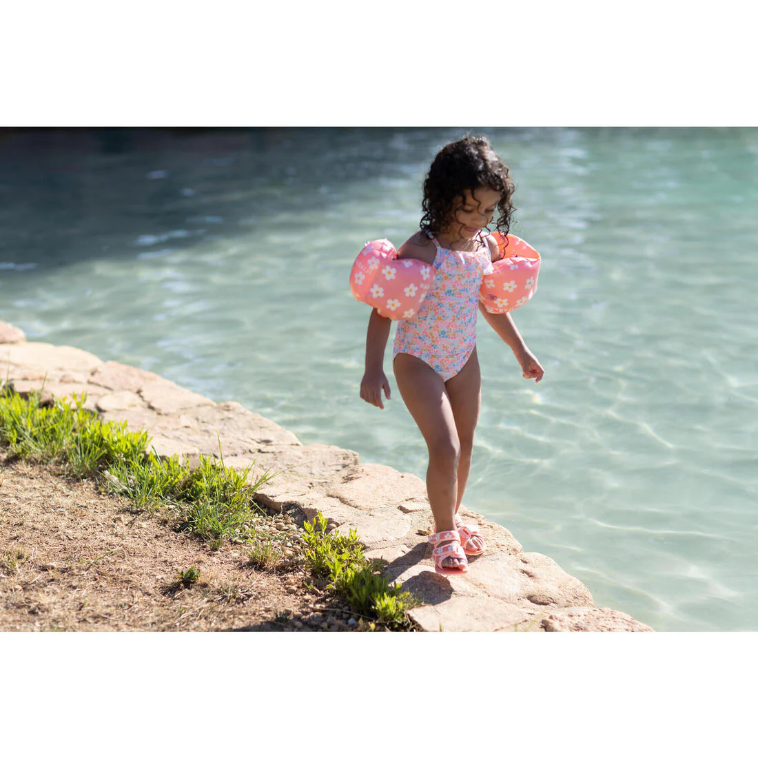 Kids pool armbands 11-30 kg “SAVANE” beige print - Image 15