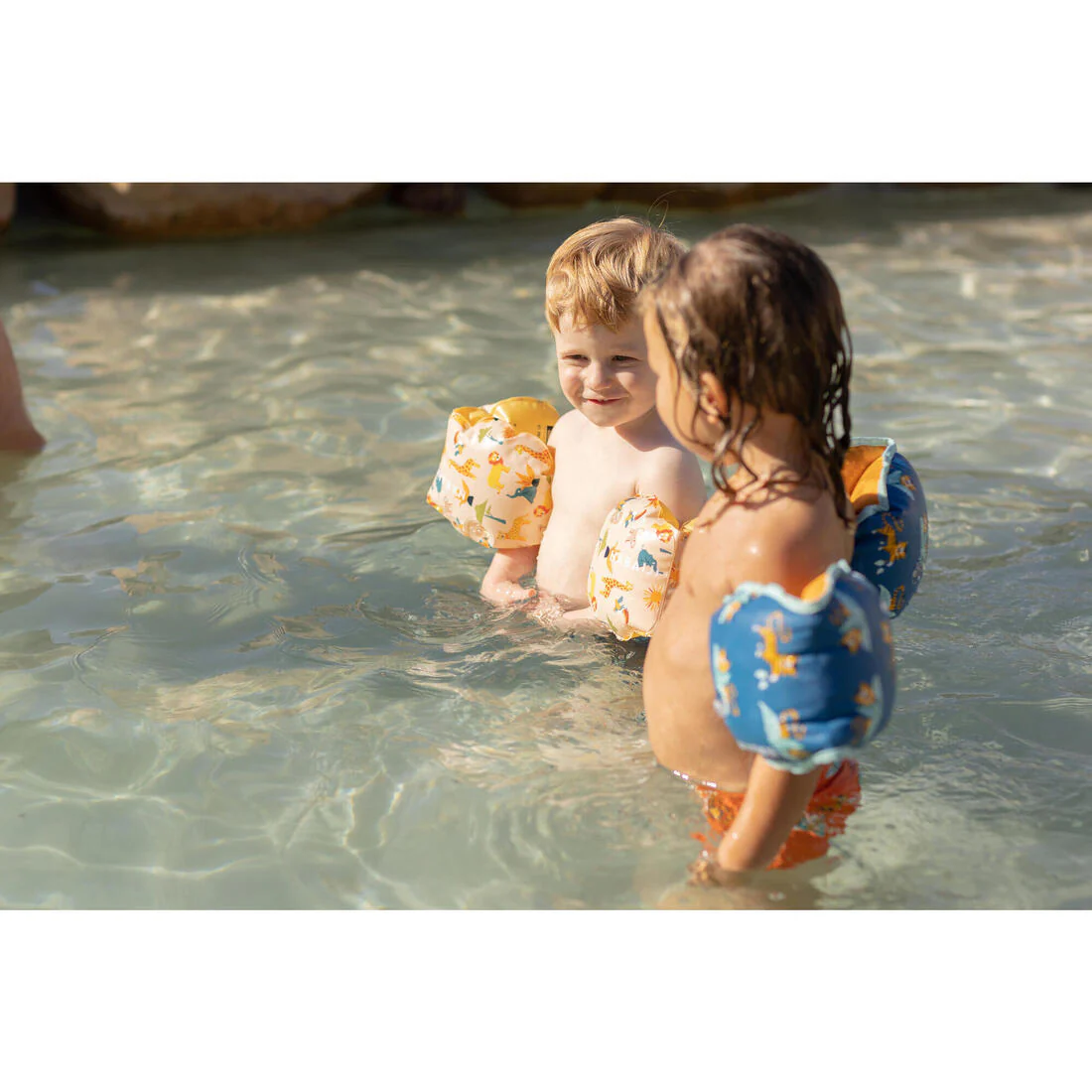 Kids pool armbands 11-30 kg “SAVANE” beige print - Image 16