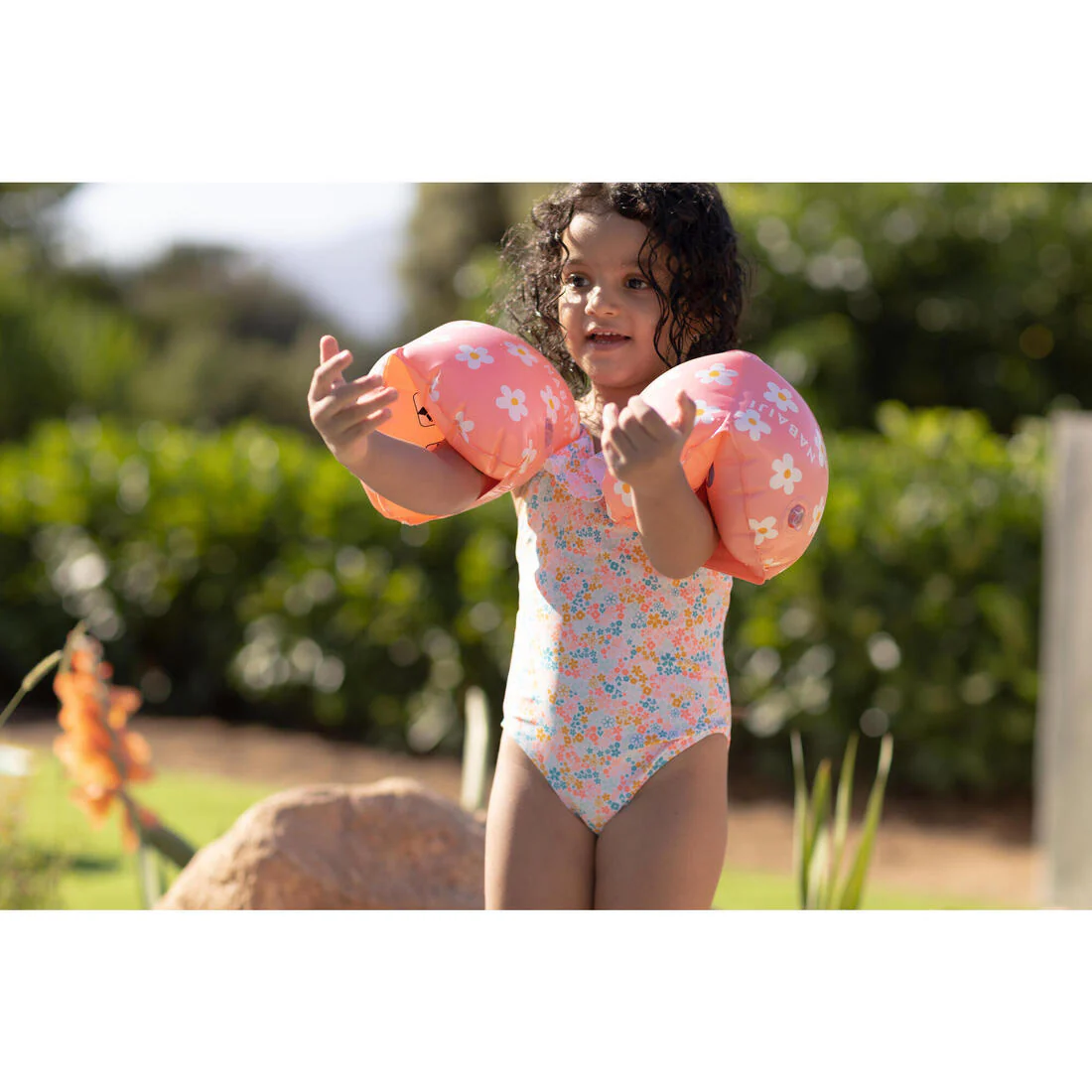 Kids pool armbands 11-30 kg “SAVANE” beige print - Image 18