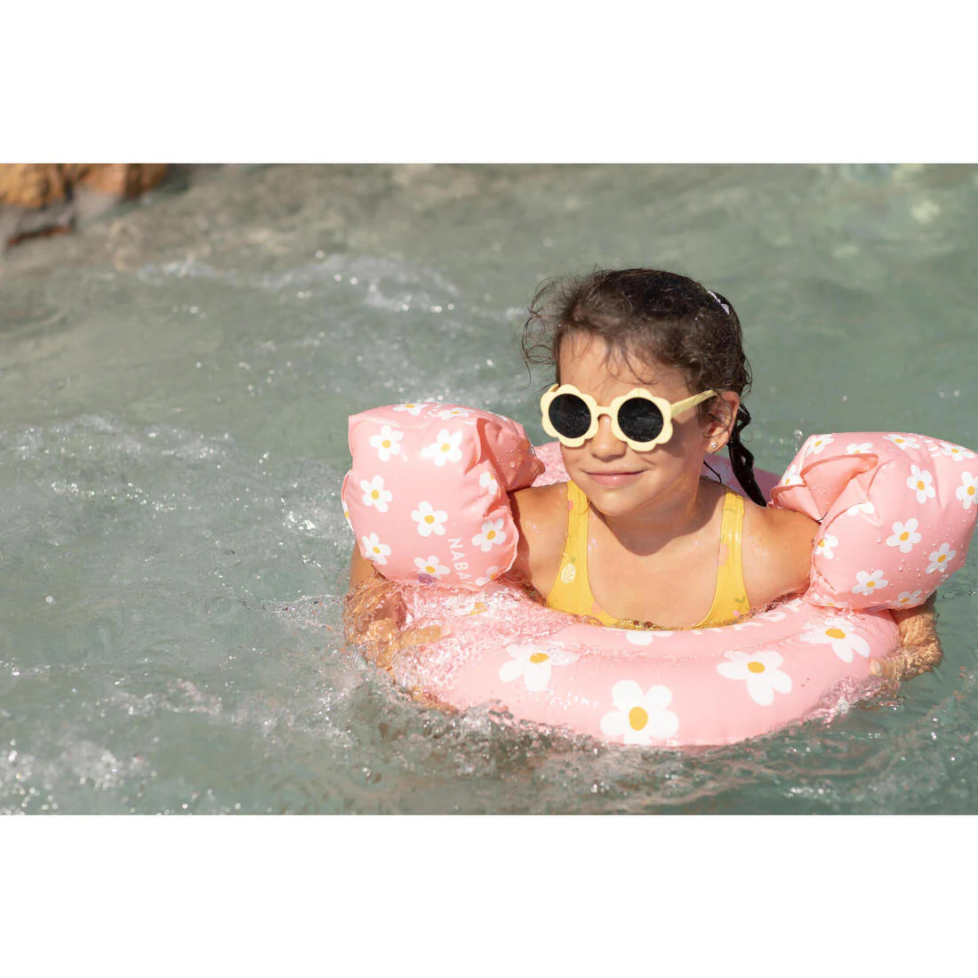Kids pool armbands 11-30 kg “SAVANE” beige print - Image 6