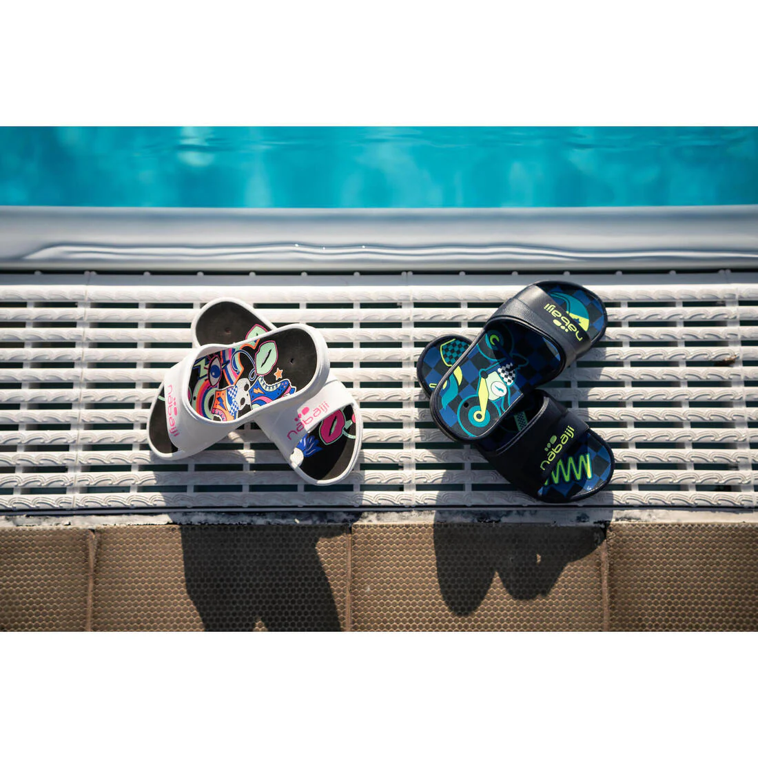 KIDS POOL SANDALS SLAP 500 Derby PRINT - Image 10