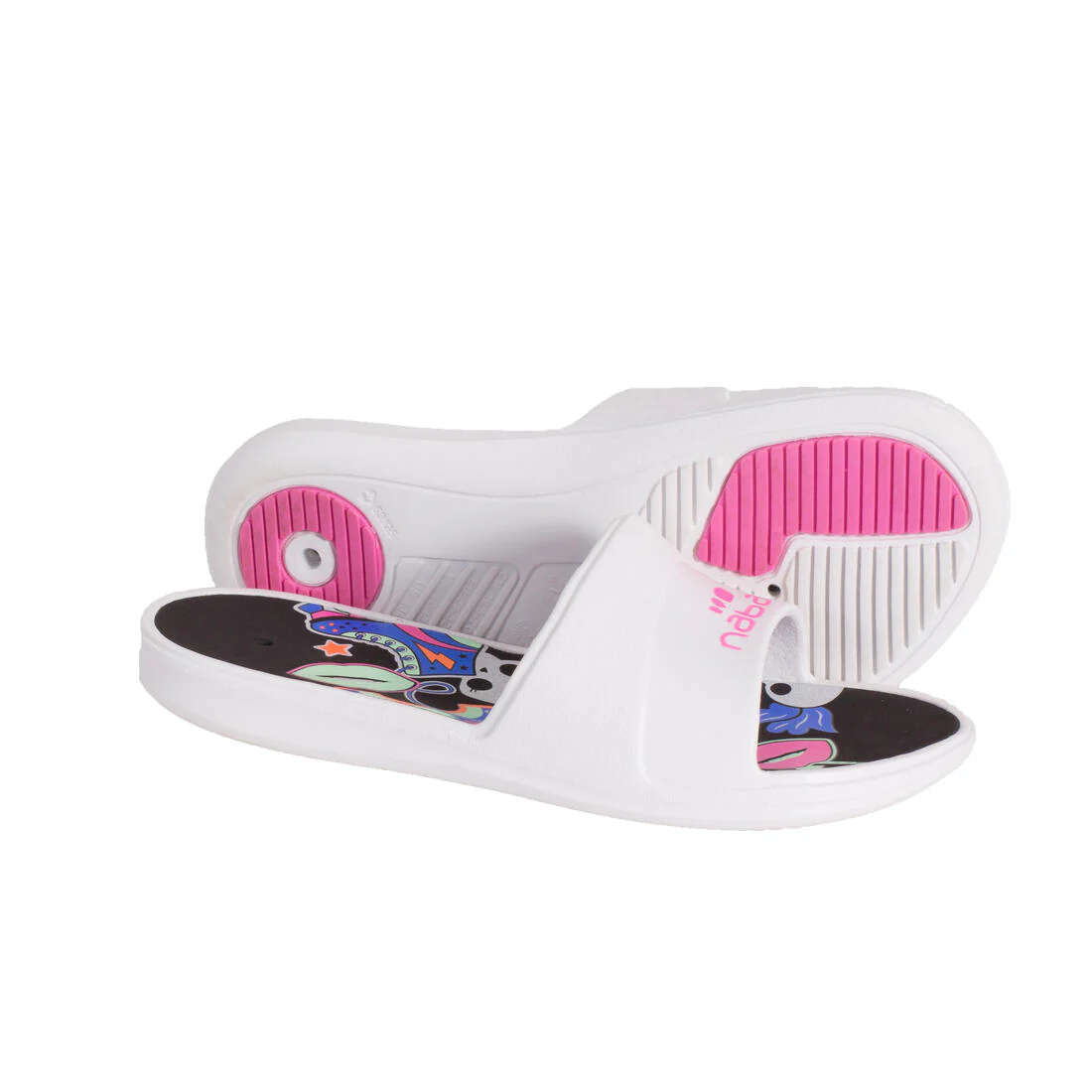 KIDS POOL SANDALS SLAP 500 Derby PRINT - Image 2
