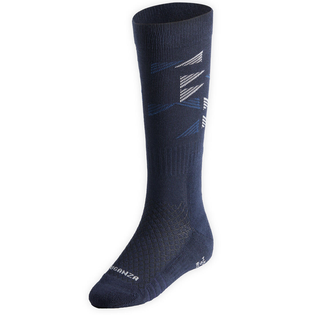 Kids' Riding Socks SKS 500 - Navy/Midnight Print - Image 7