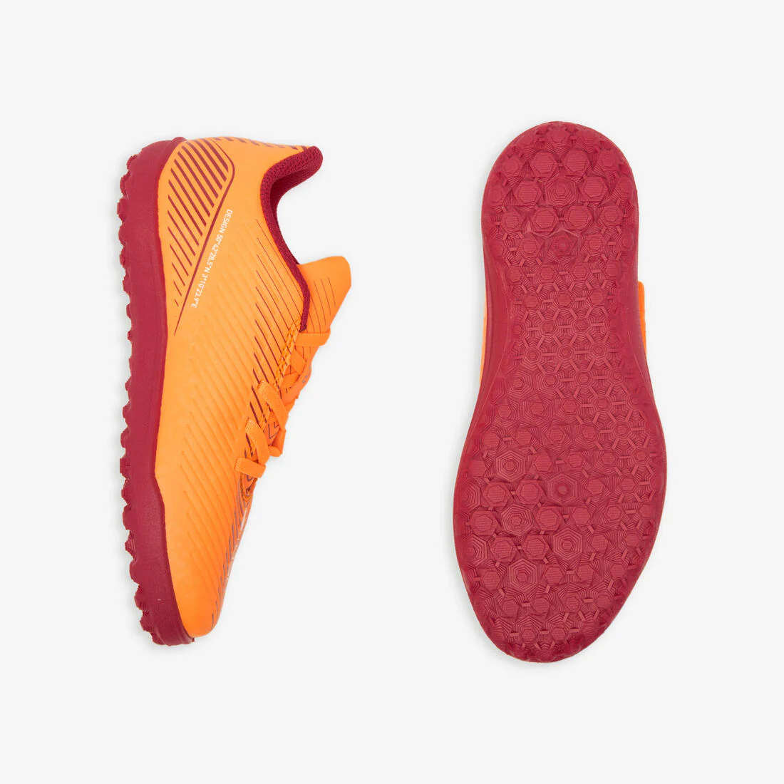 Kids' Rip-Tab Football Boots 160 Easy Turf - Image 12