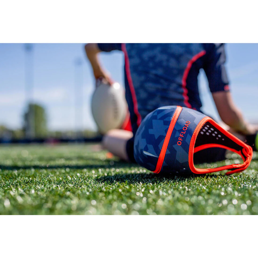 Kids' Rugby Scrum Cap 100 - Grey - Image 10