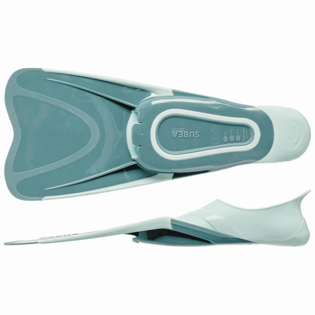 Kids’ scuba fin - FF 100 Soft - Image 3