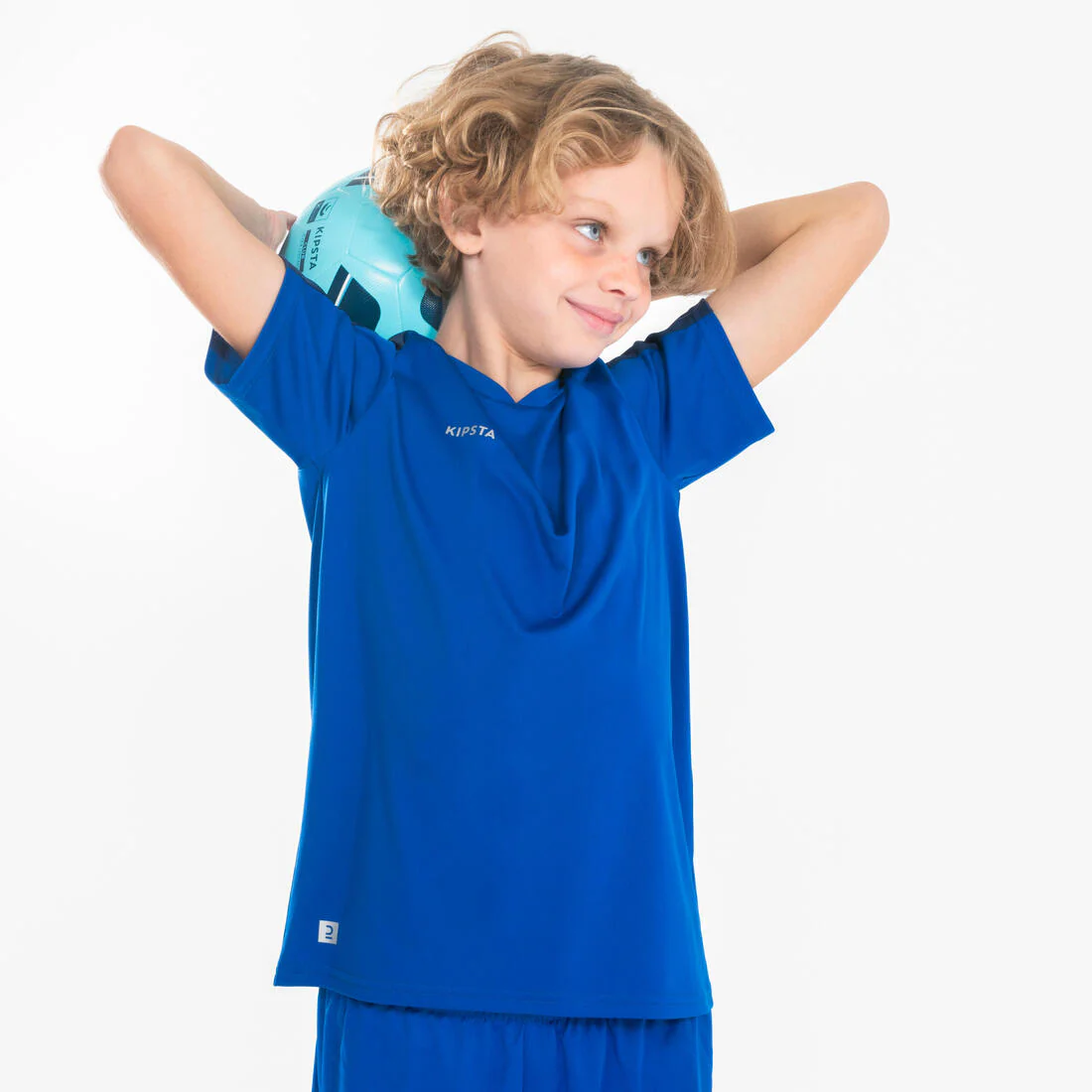 Kids' Short-Sleeved Football Shirt Essential - Image 16