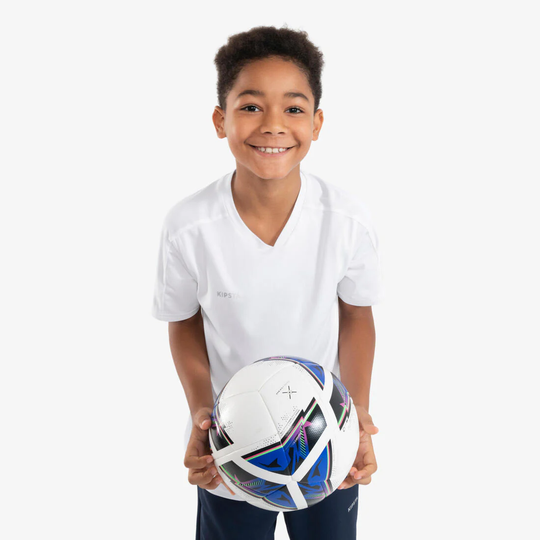 Kids' Short-Sleeved Football Shirt Essential - Image 18