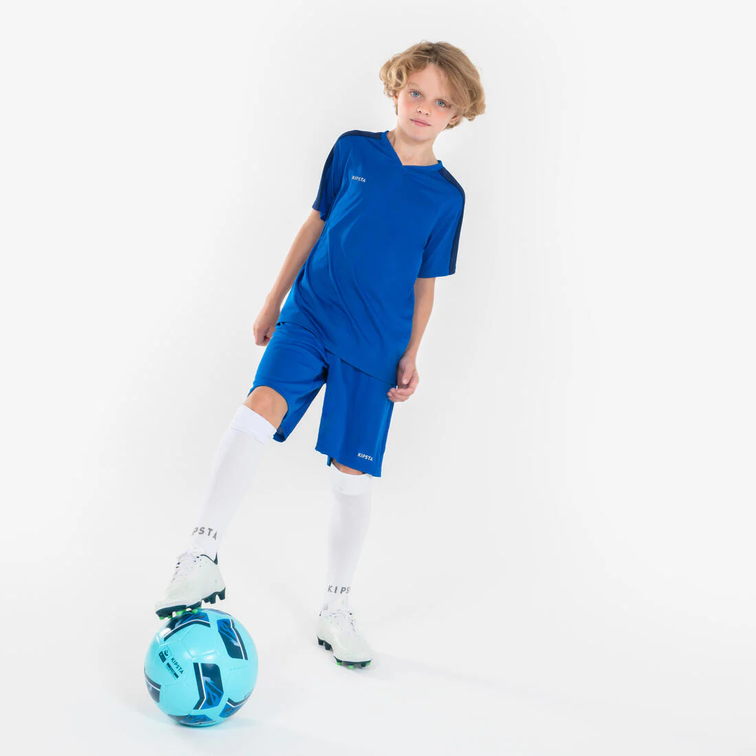 Kids' Short-Sleeved Football Shirt Essential - Image 19