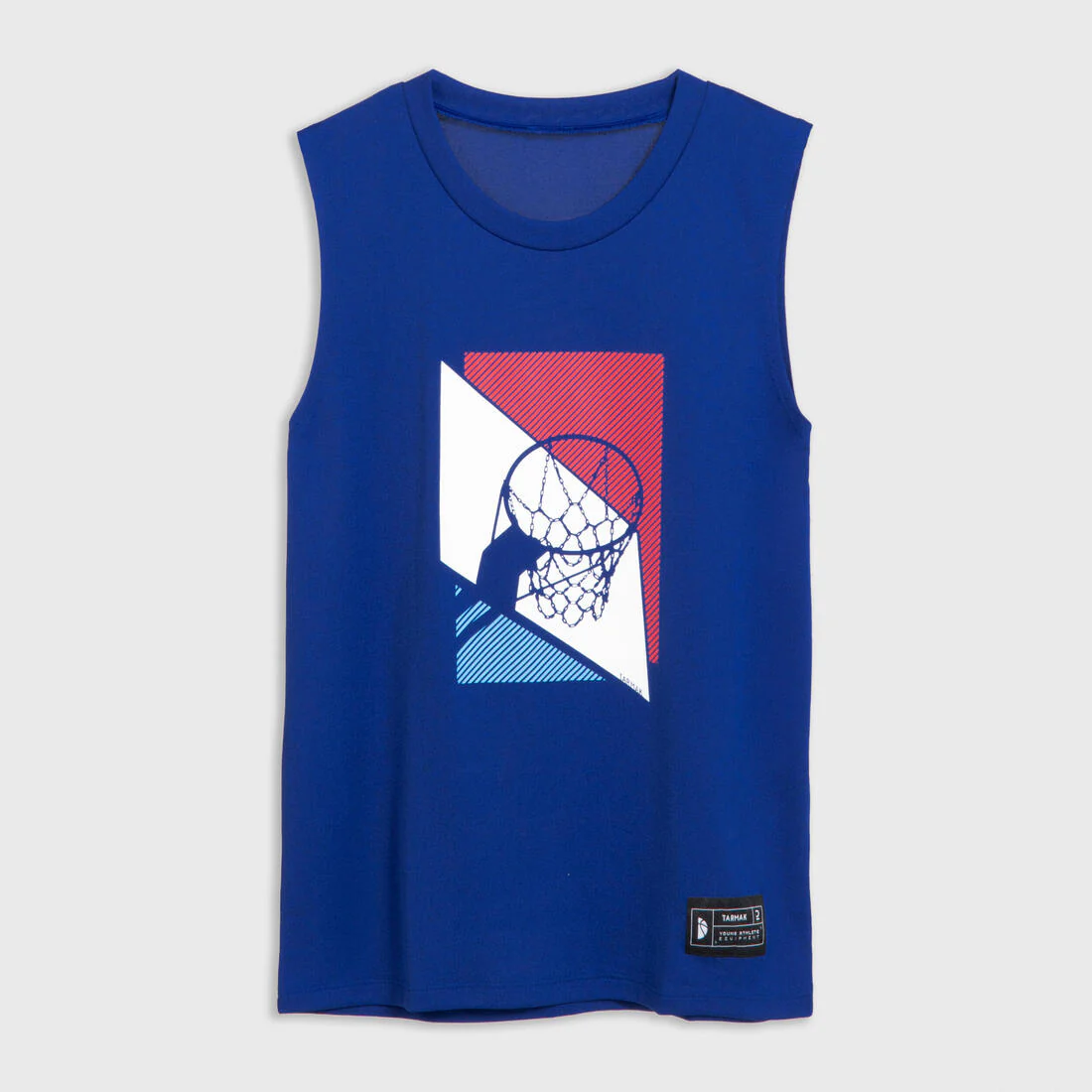 Kids' Sleeveless Basketball Jersey TS500 Fast - Image 5