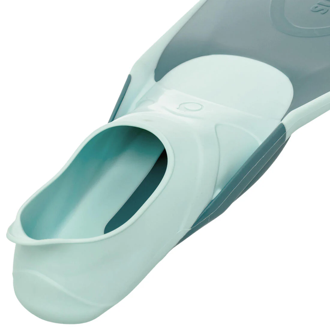 Kids' Snorkelling Fins Mask Snorkel Set SNK 500 -Blue Grey Pastel - Image 8