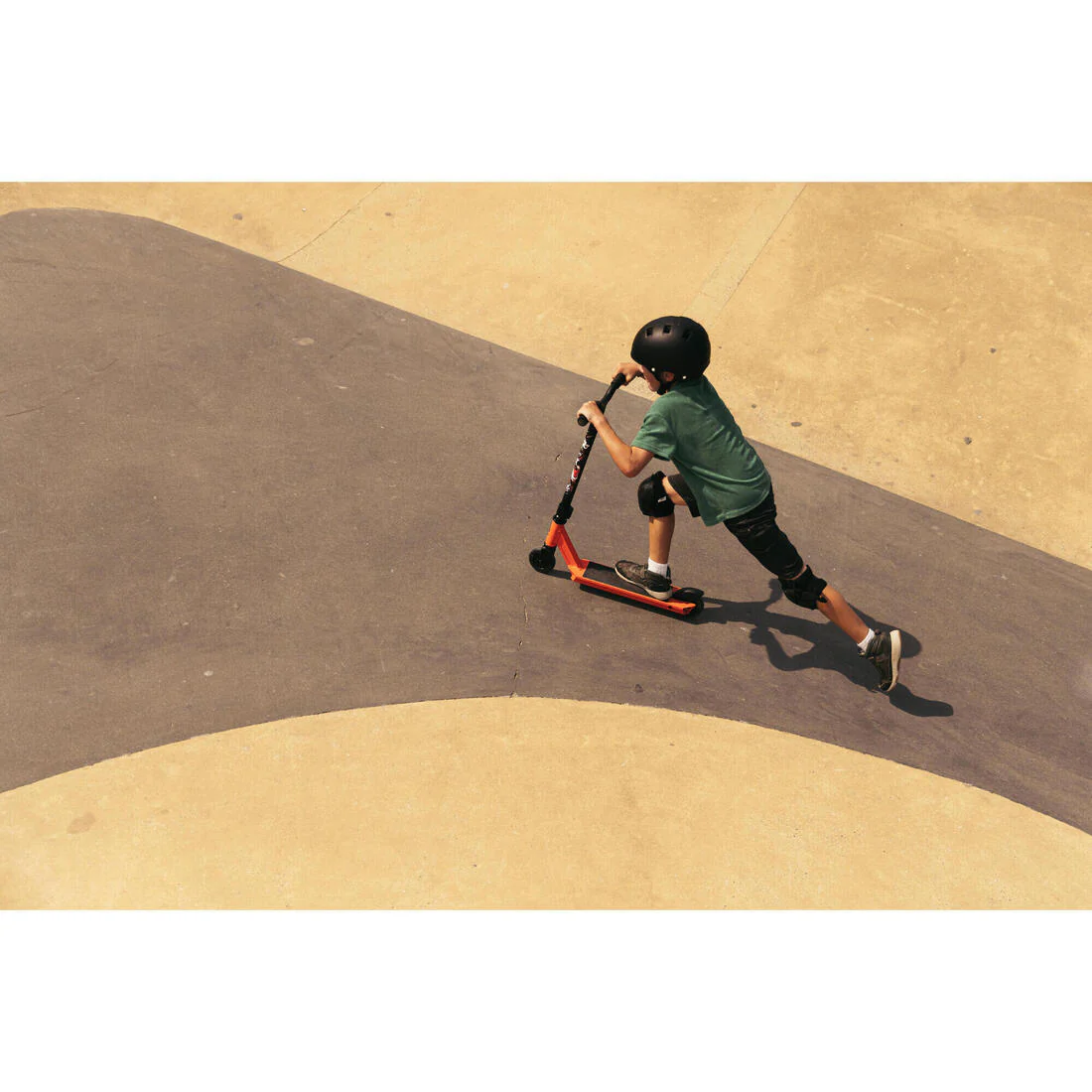 Kids' Stunt Scooter Red - MF100 - Image 9