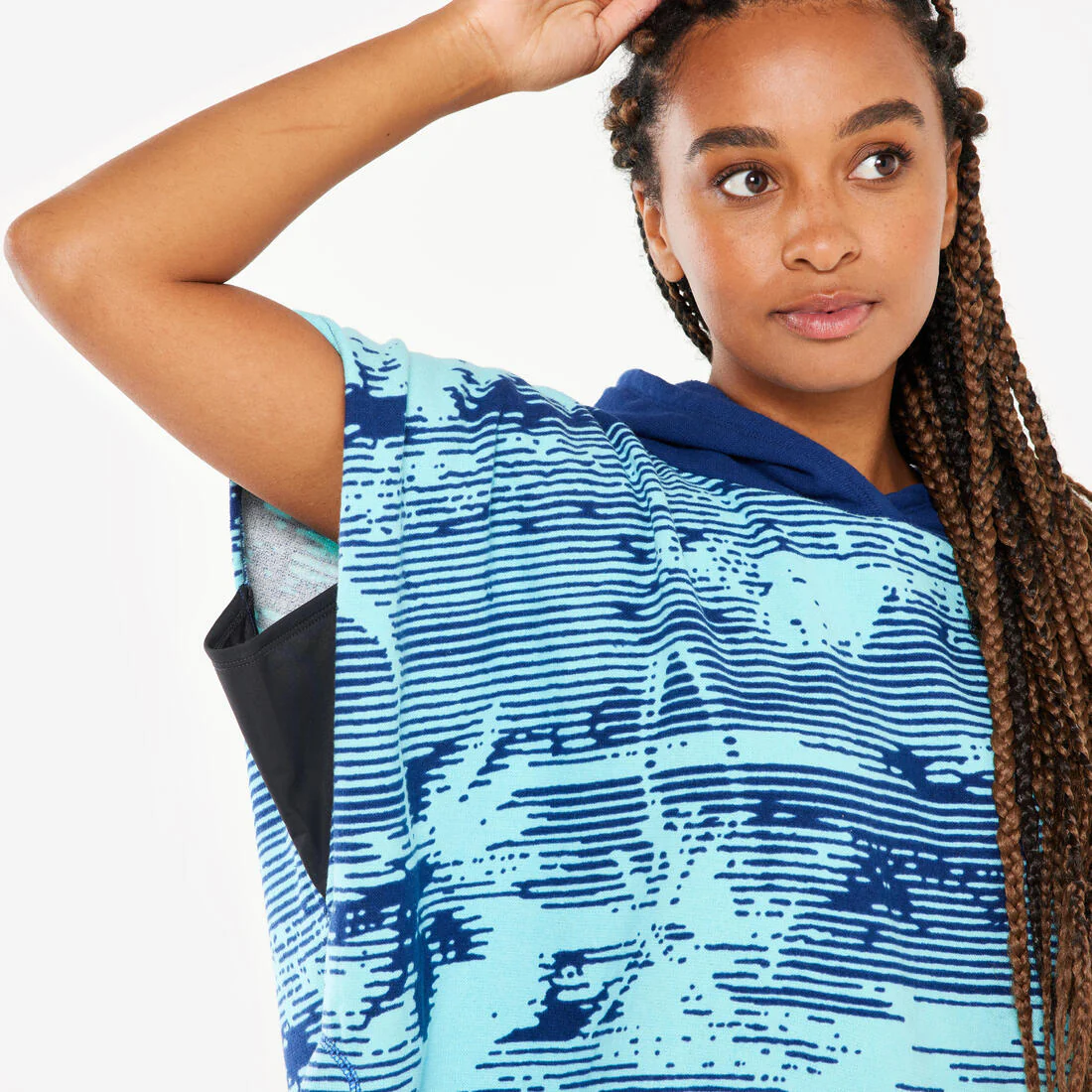 Kids’ surfing poncho 135 to 160 cm - 550 Mood - Image 11