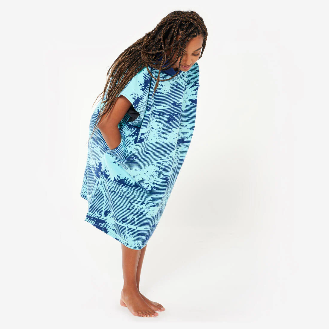 Kids’ surfing poncho 135 to 160 cm - 550 Mood - Image 12