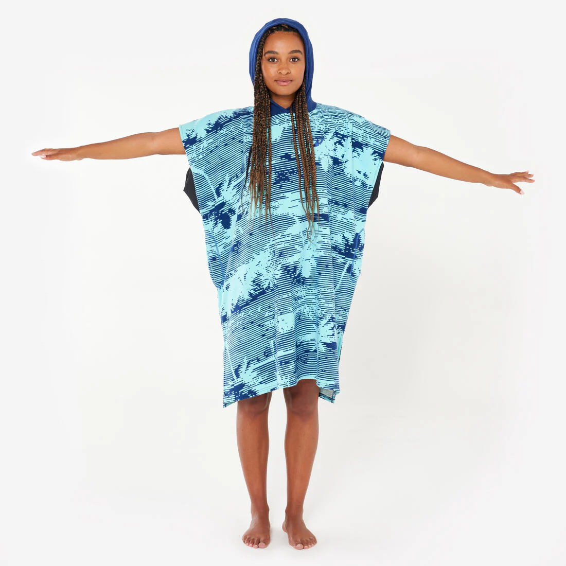 Kids’ surfing poncho 135 to 160 cm - 550 Mood - Image 13