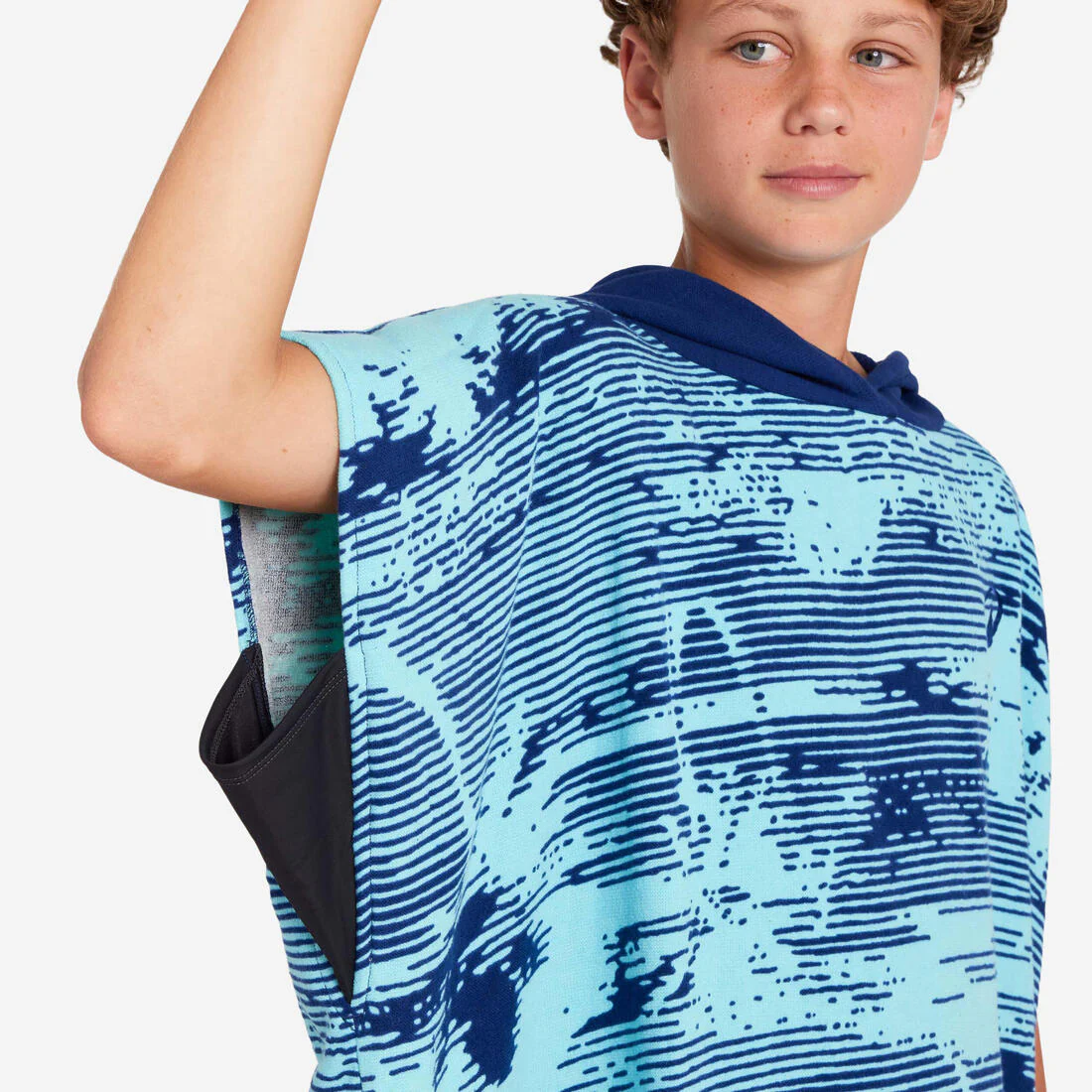 Kids’ surfing poncho 135 to 160 cm - 550 Mood - Image 3