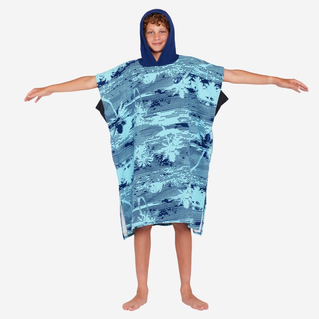 Kids’ surfing poncho 135 to 160 cm - 550 Mood - Image 4