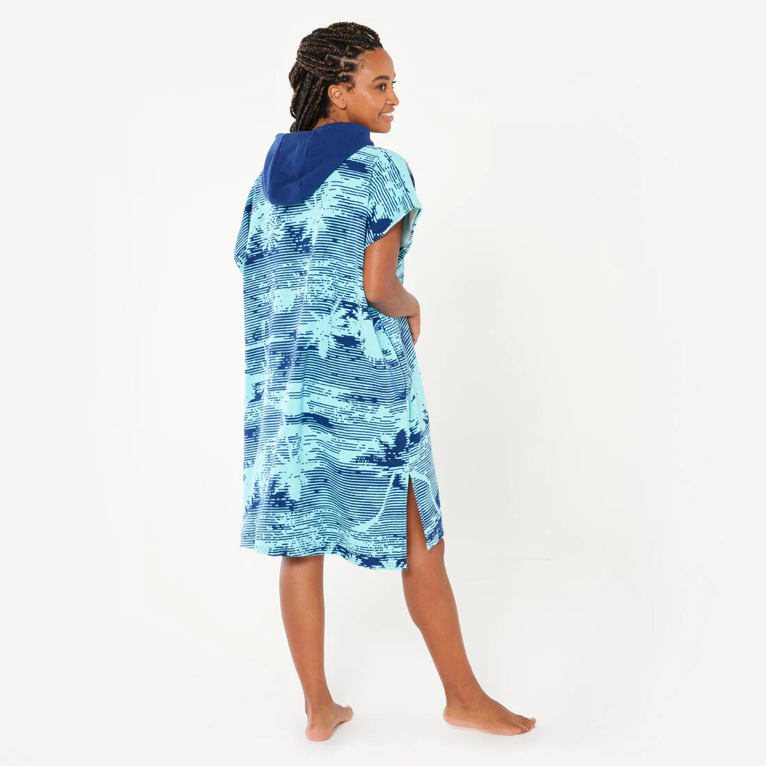 Kids’ surfing poncho 135 to 160 cm - 550 Mood - Image 8
