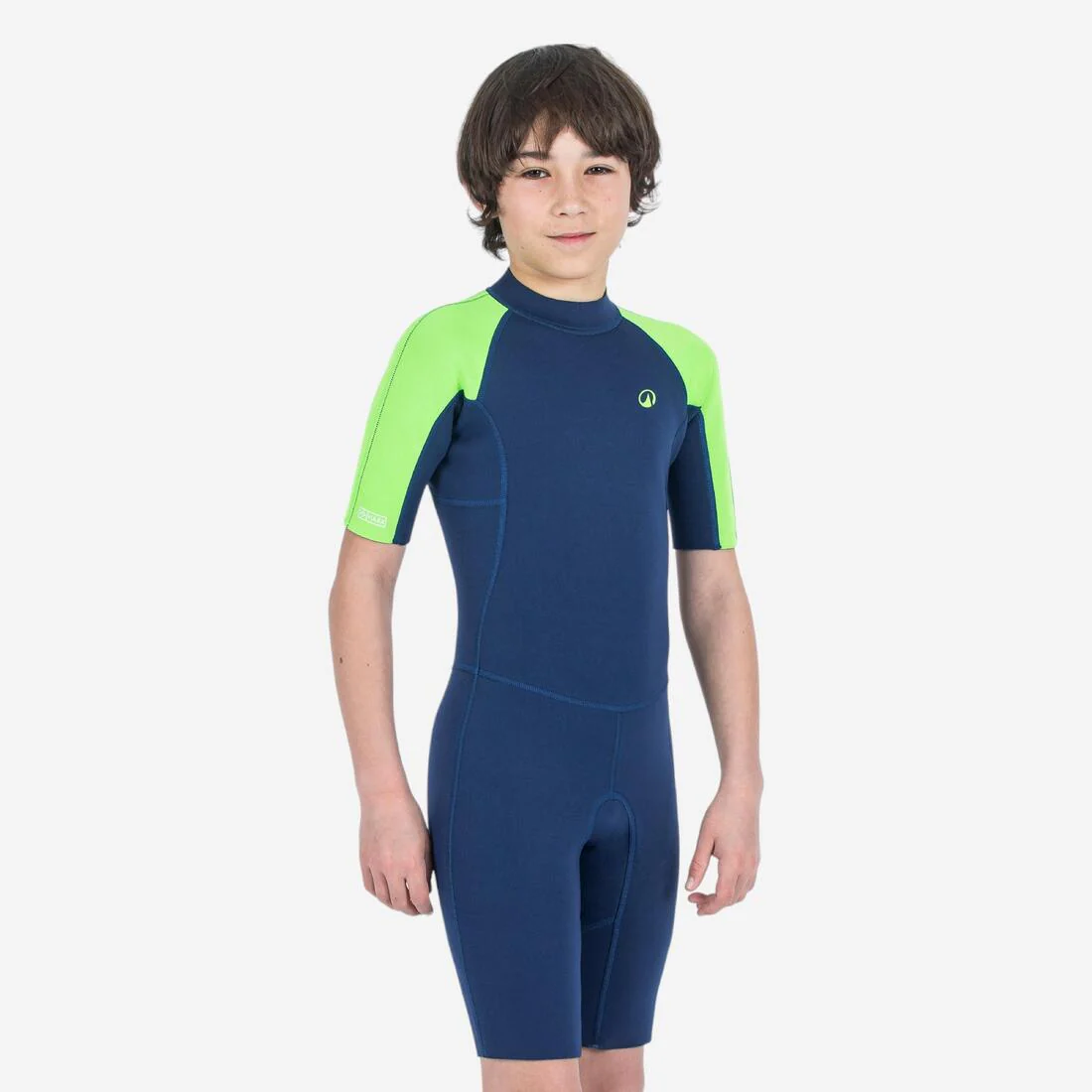 Kids’ surfing shorty suit 1.5 mm yulex 100 - Image 2