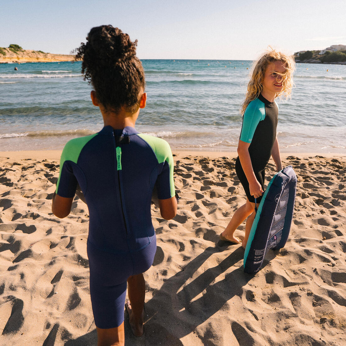 Kids’ surfing shorty suit 1.5 mm yulex 100 - Image 4