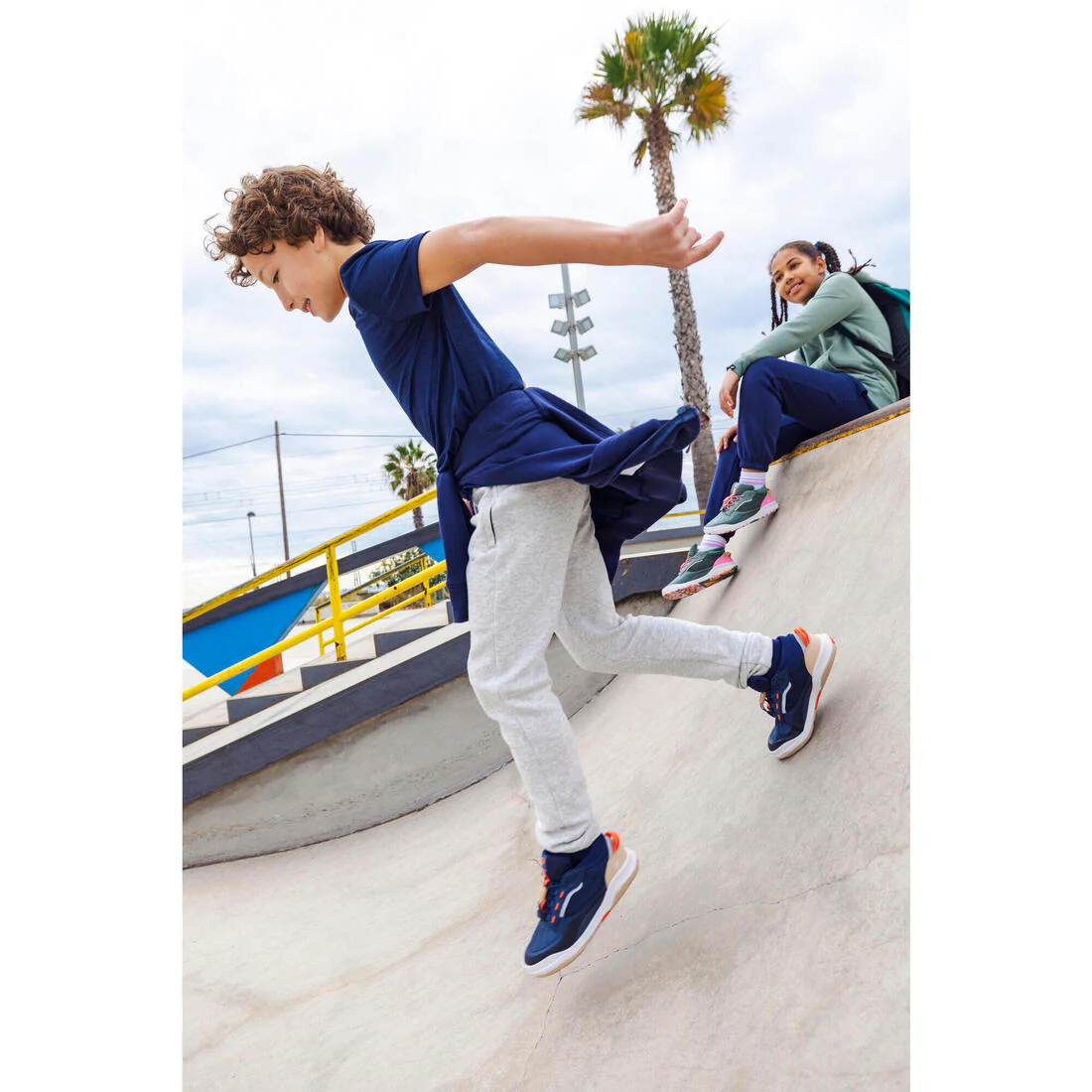 Kids' Synthetic Breathable T-Shirt S500 - Image 8