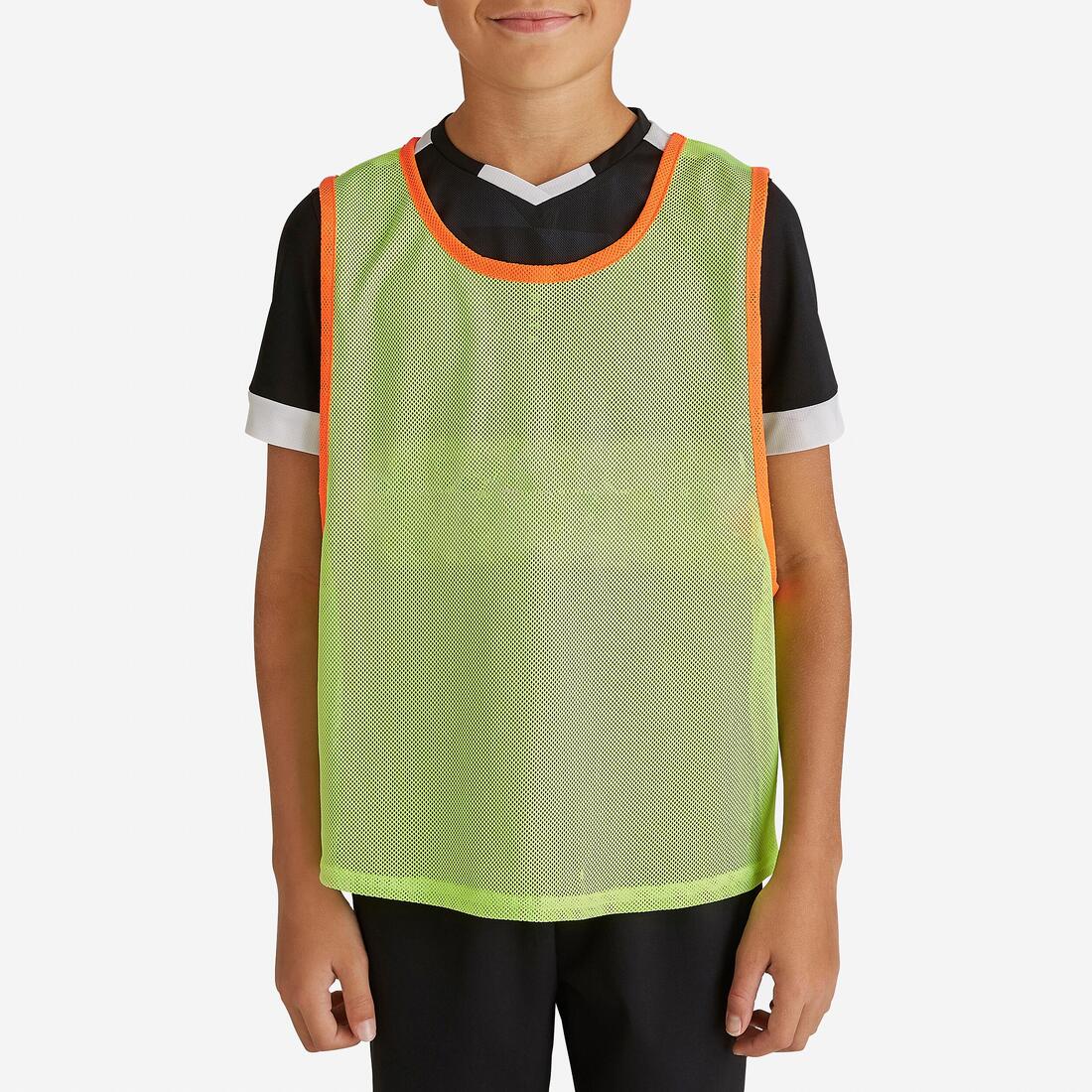 Kids' Team Sports Bib - Neon - Image 12