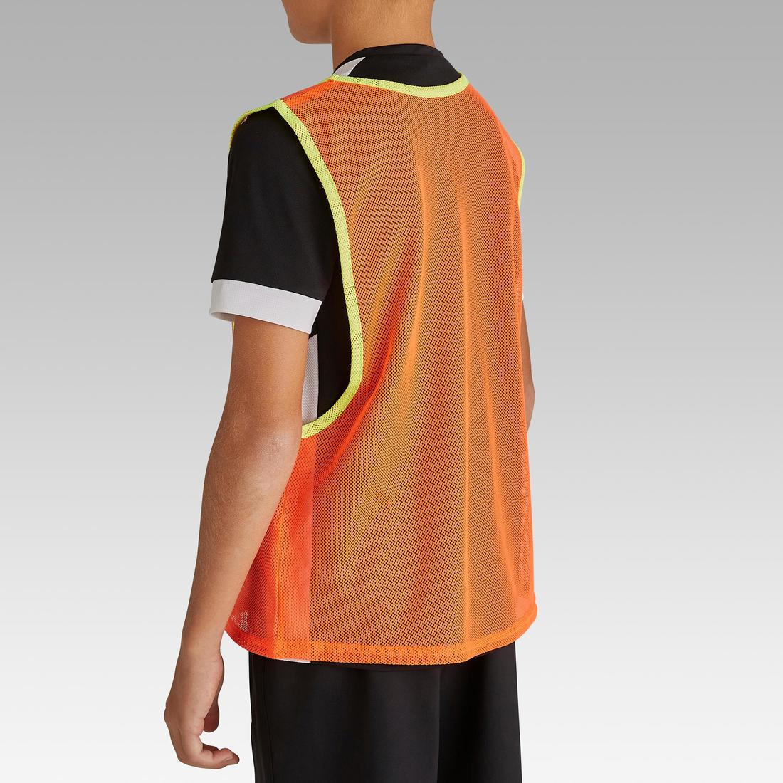 Kids' Team Sports Bib - Neon - Image 5