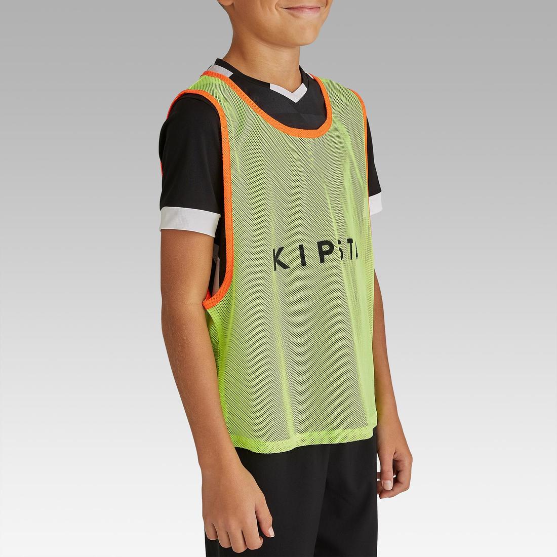Kids' Team Sports Bib - Neon - Image 8