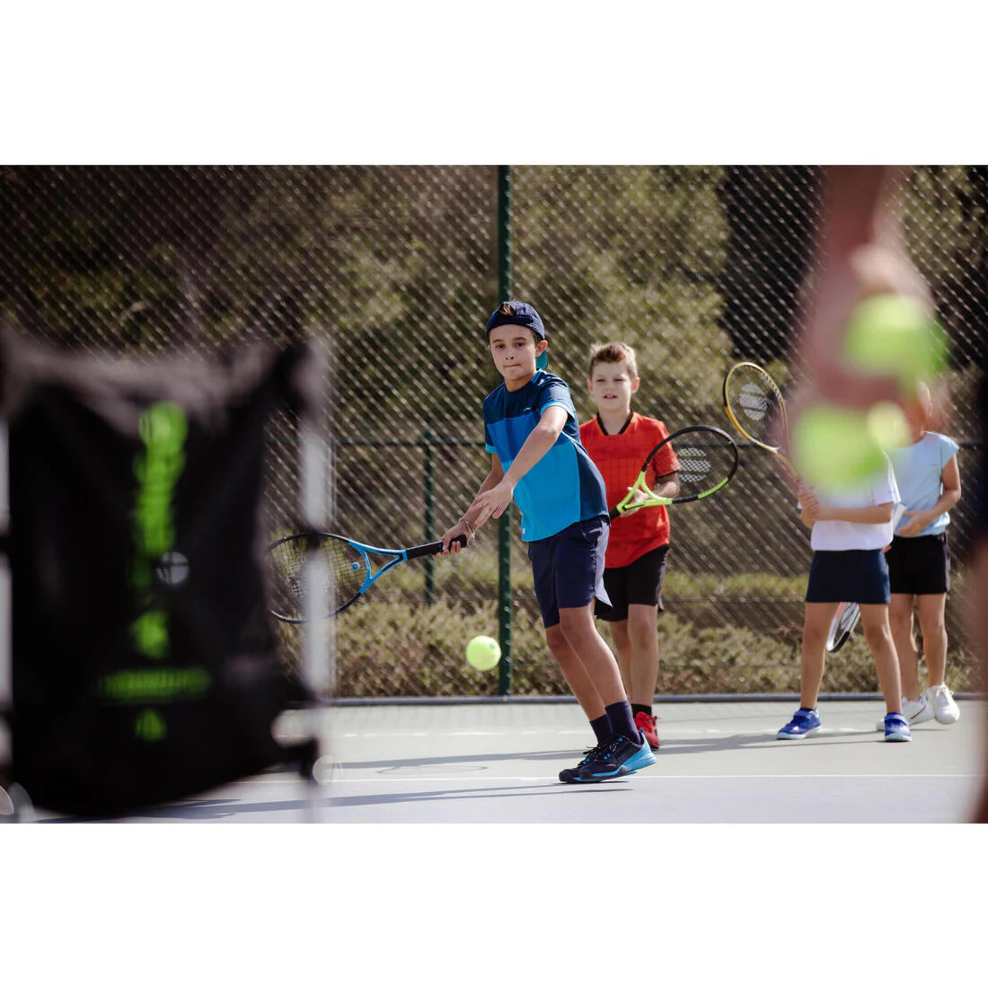 Kids' Tennis Shoes with Rip-Tab TS500 Fast - Nightsky - Image 26