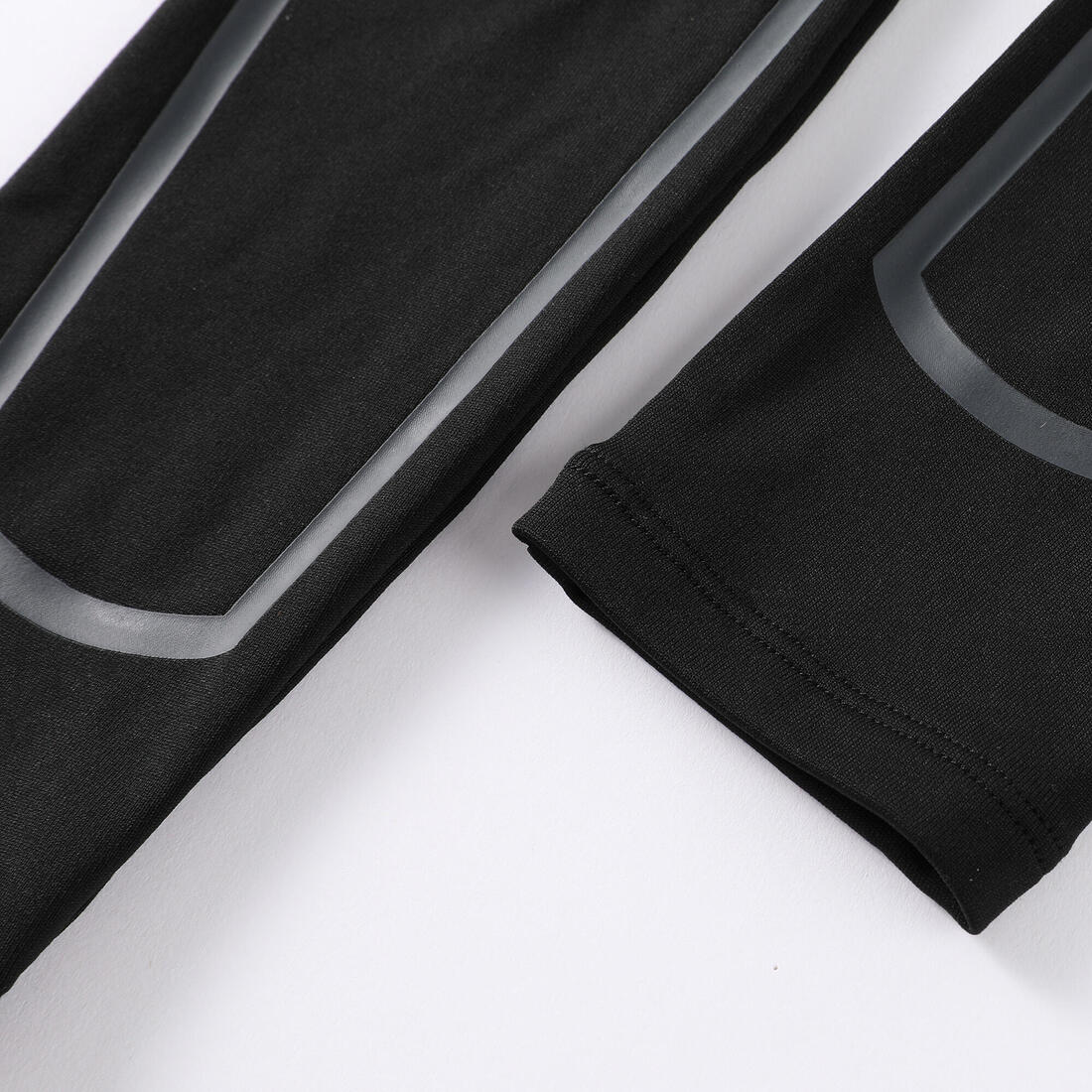 Kids' Thermal Football Tights Keepcomfort 100 - Black - Image 2