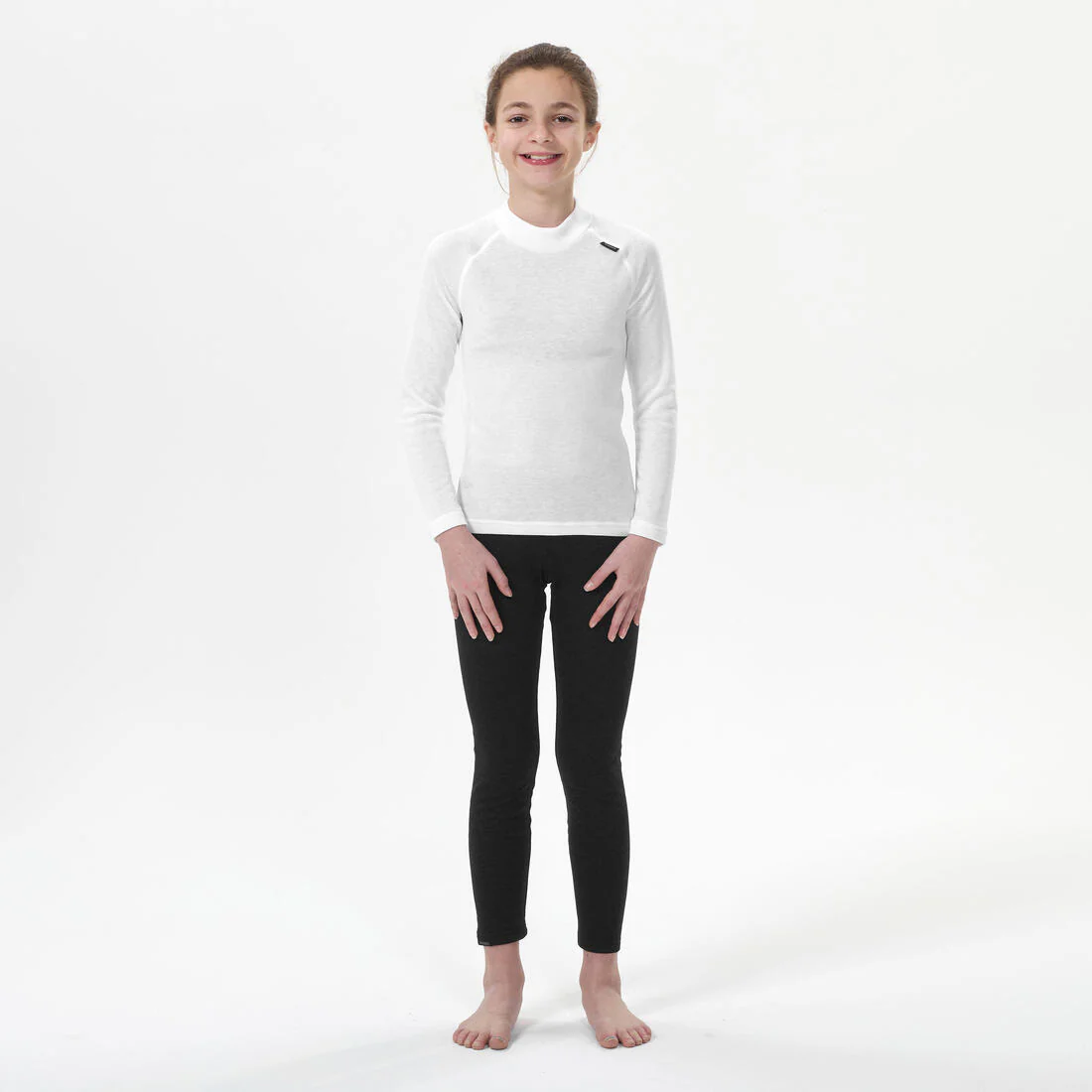 Kids’ thermal ski base layer trousers - BL100 - Image 11