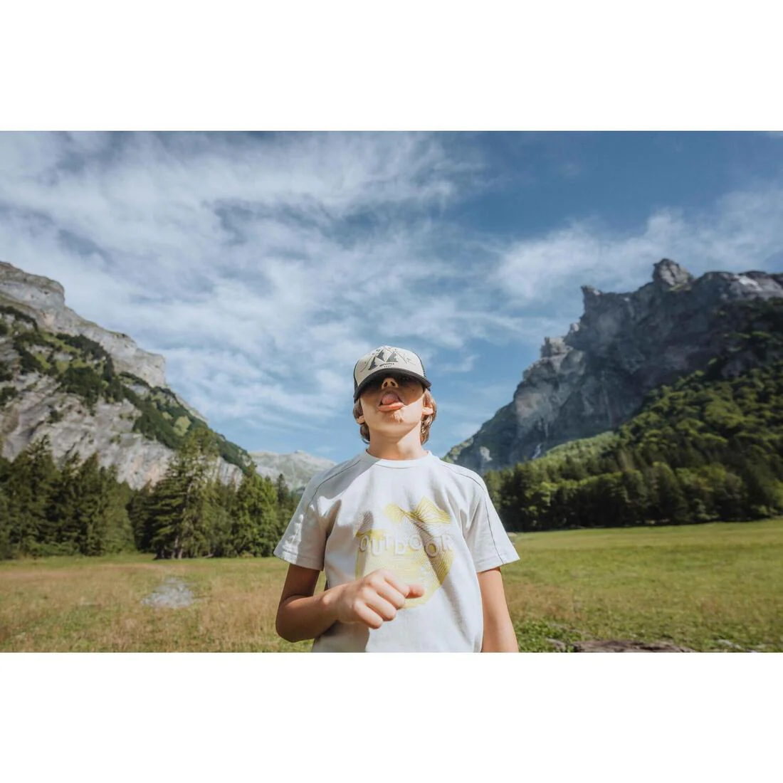 Kids’ Trucker hiking cap MH500, 7-15 years - Image 18