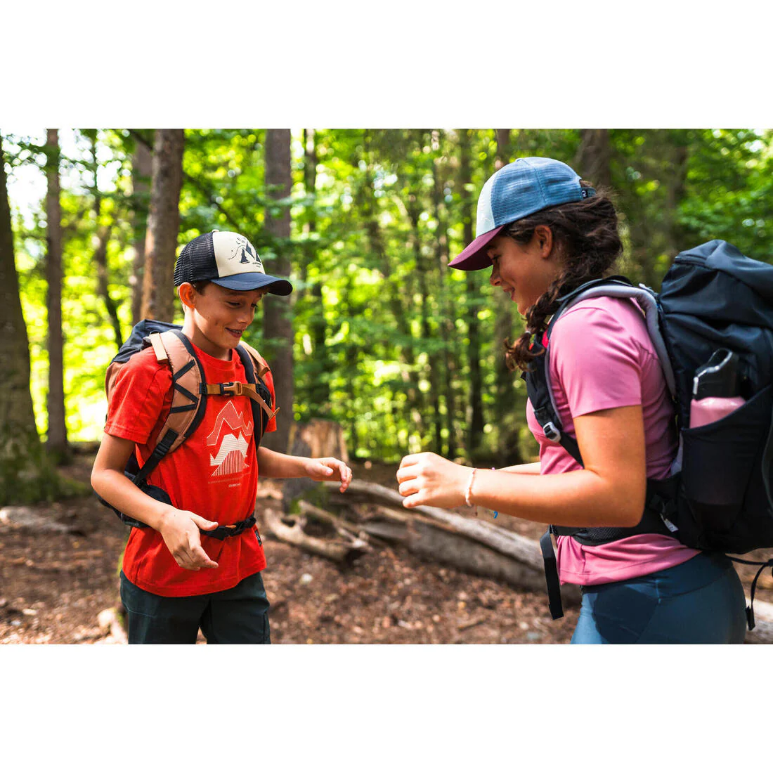 Kids’ Trucker hiking cap MH500, 7-15 years - Image 19
