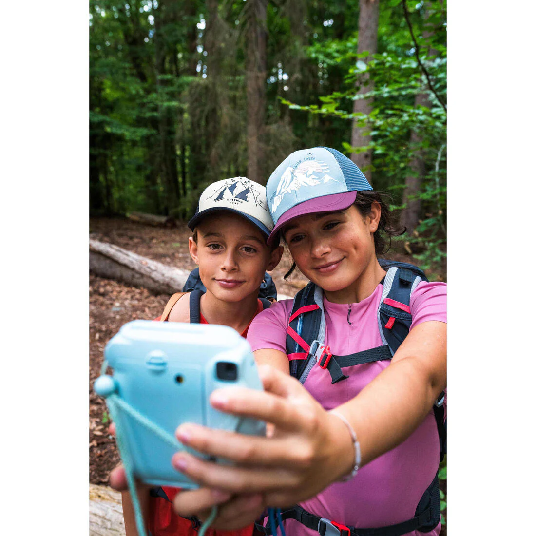 Kids’ Trucker hiking cap MH500, 7-15 years - Image 22