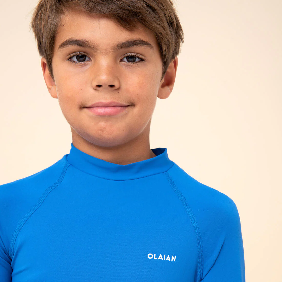 Kids' UV protection long sleeve T-shirt - blue - Image 3