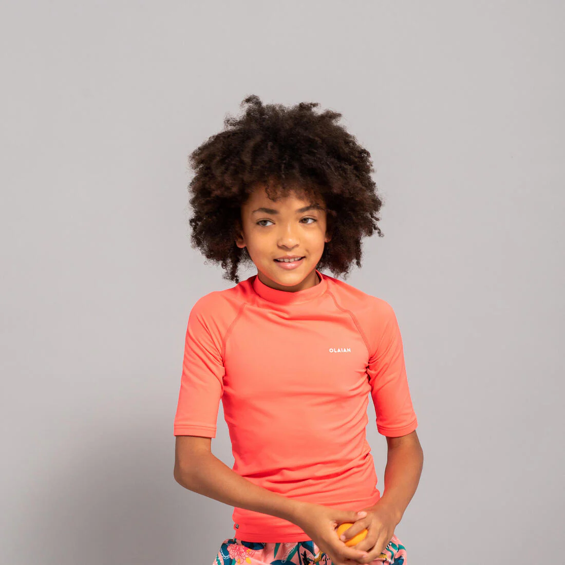 Kids’ UV Protection Sun Top - Coral - Image 14