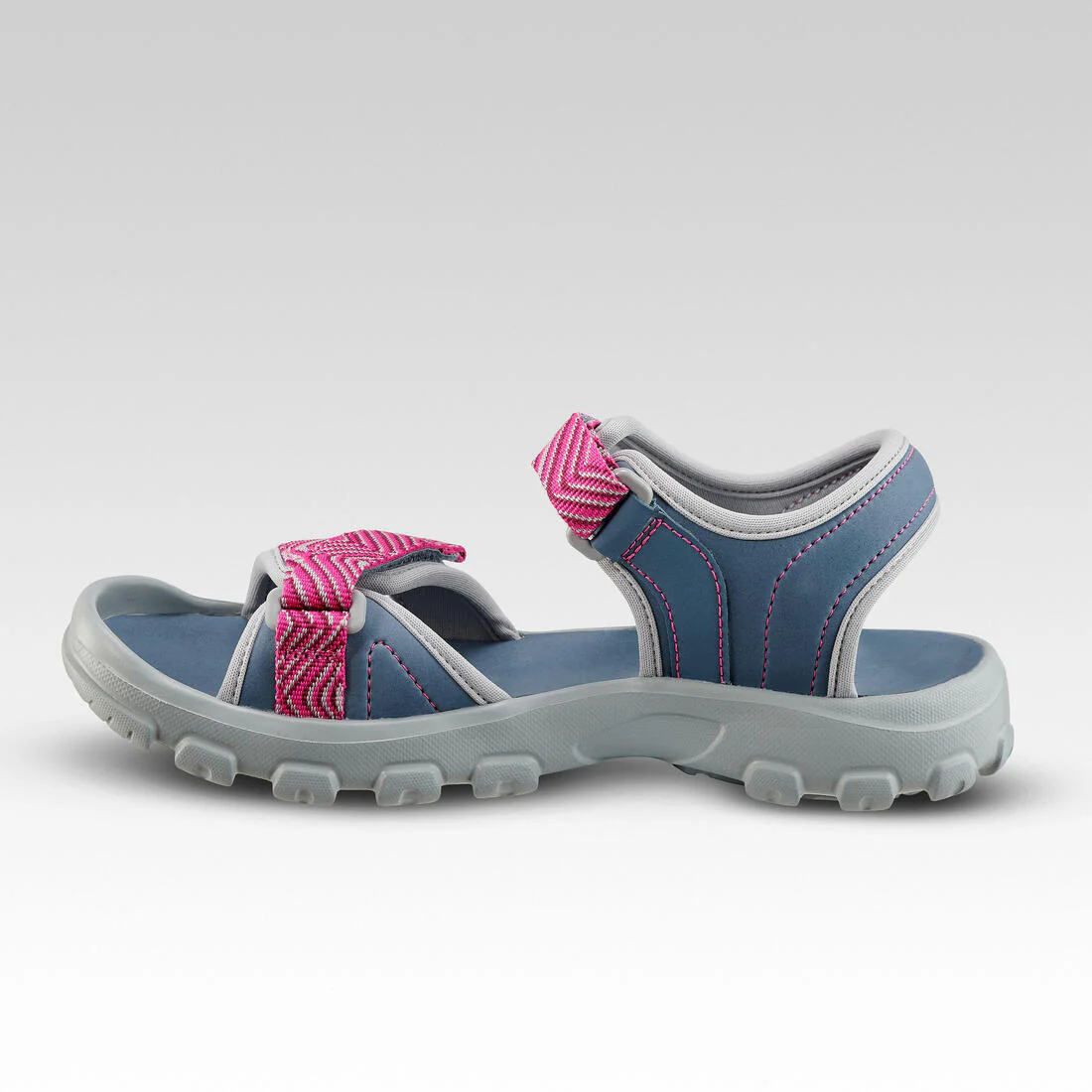 Kids' Walking Sandals - JR size 12.5 to 4 - Blue/Pink - Image 2