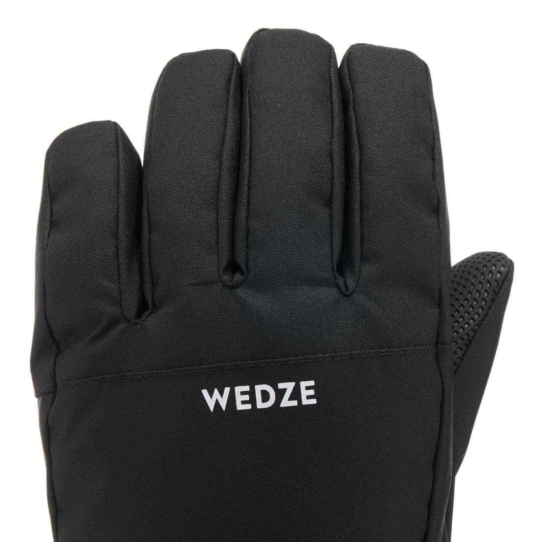 KIDS’ WARM AND WATERPROOF SKI GLOVES - 100 - Image 4