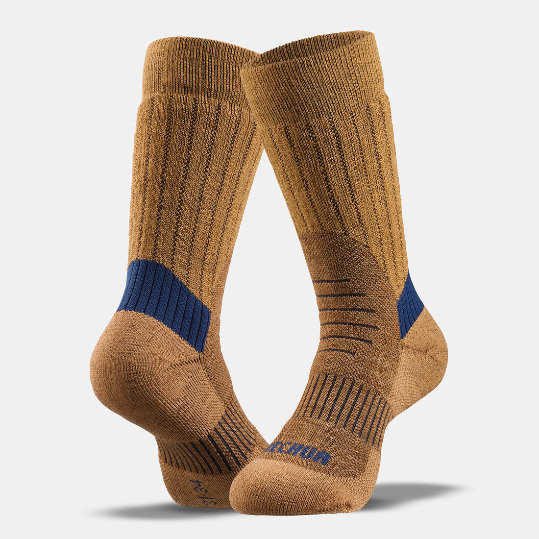 Kids’ Warm Hiking Socks SH100 Mid 2 Pairs - Image 2